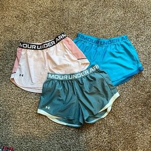 3 Under Armour Women’s shorts